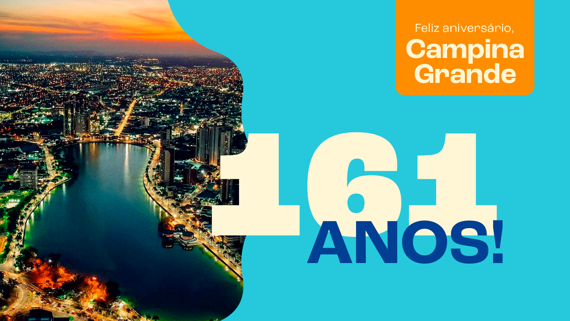 Aniversário Campina Grande 161 anos
